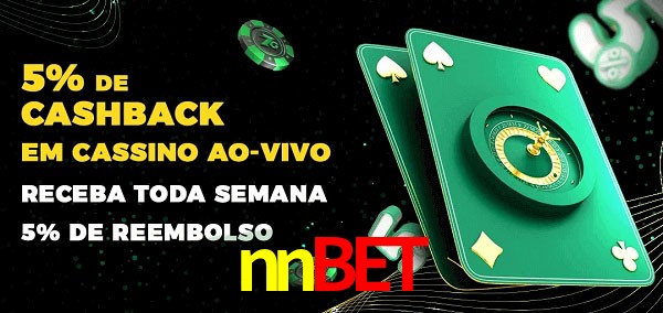 Promoções do cassino ao Vivo nnbet